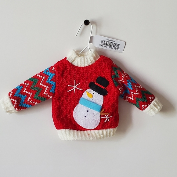 Christmas Theme Beer Holder Beer Bottle Sleeve Sweater - Picture 2 of 5